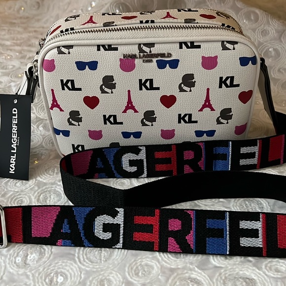 NWT Karl Lagerfeld Crossbody - STUNNING - Picture 1 of 6